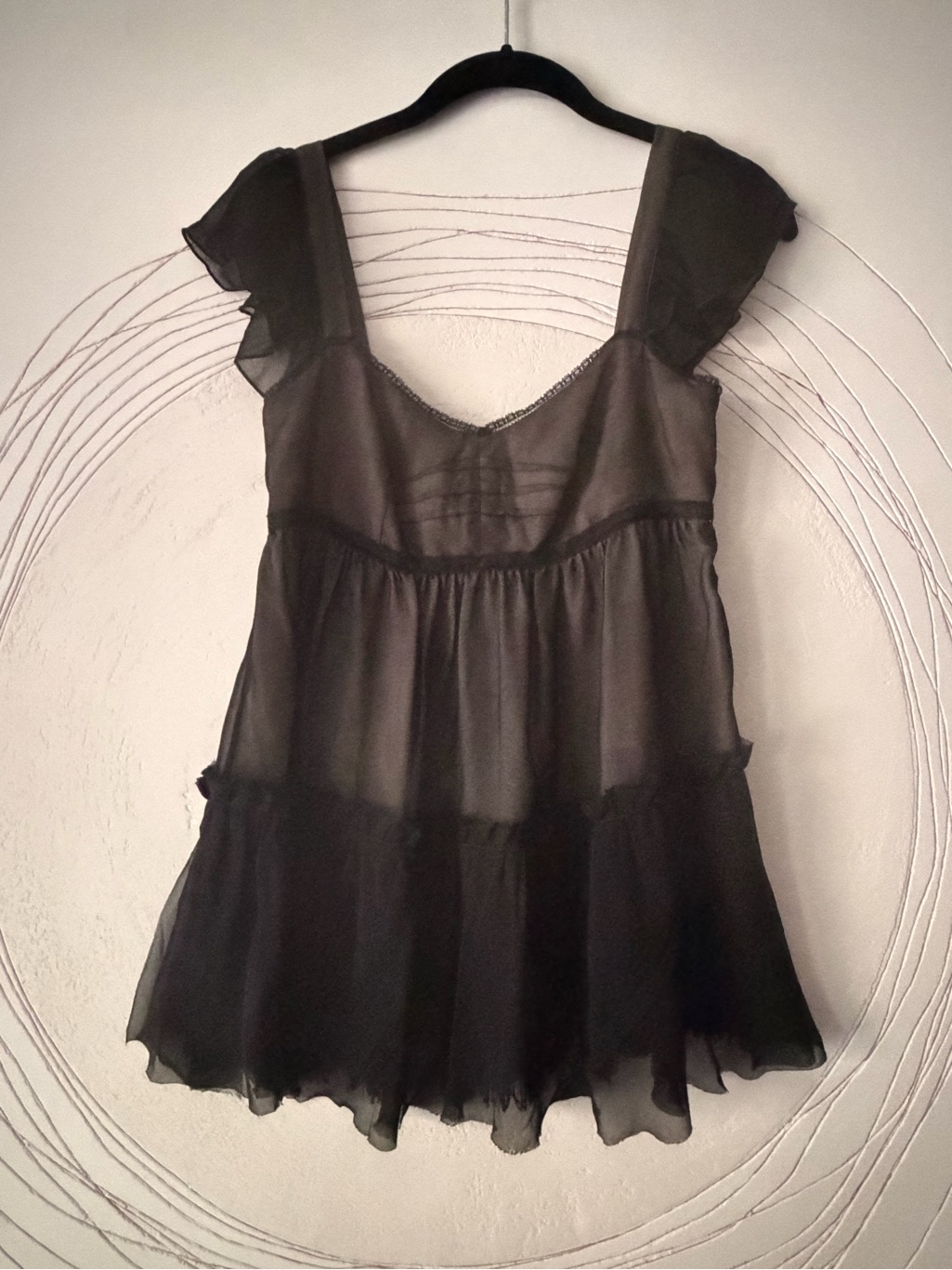 Vintage Dolce & Gabbana (D&G) Silk Fringe Top
